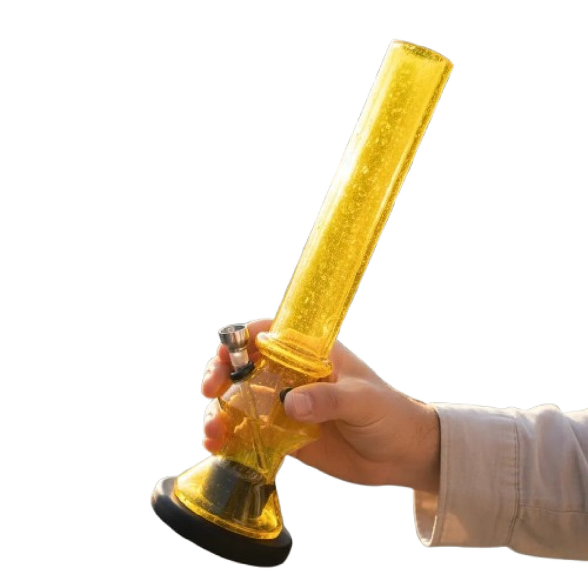 Bong Plástico Acrílico Resistente Grande Happy Juan