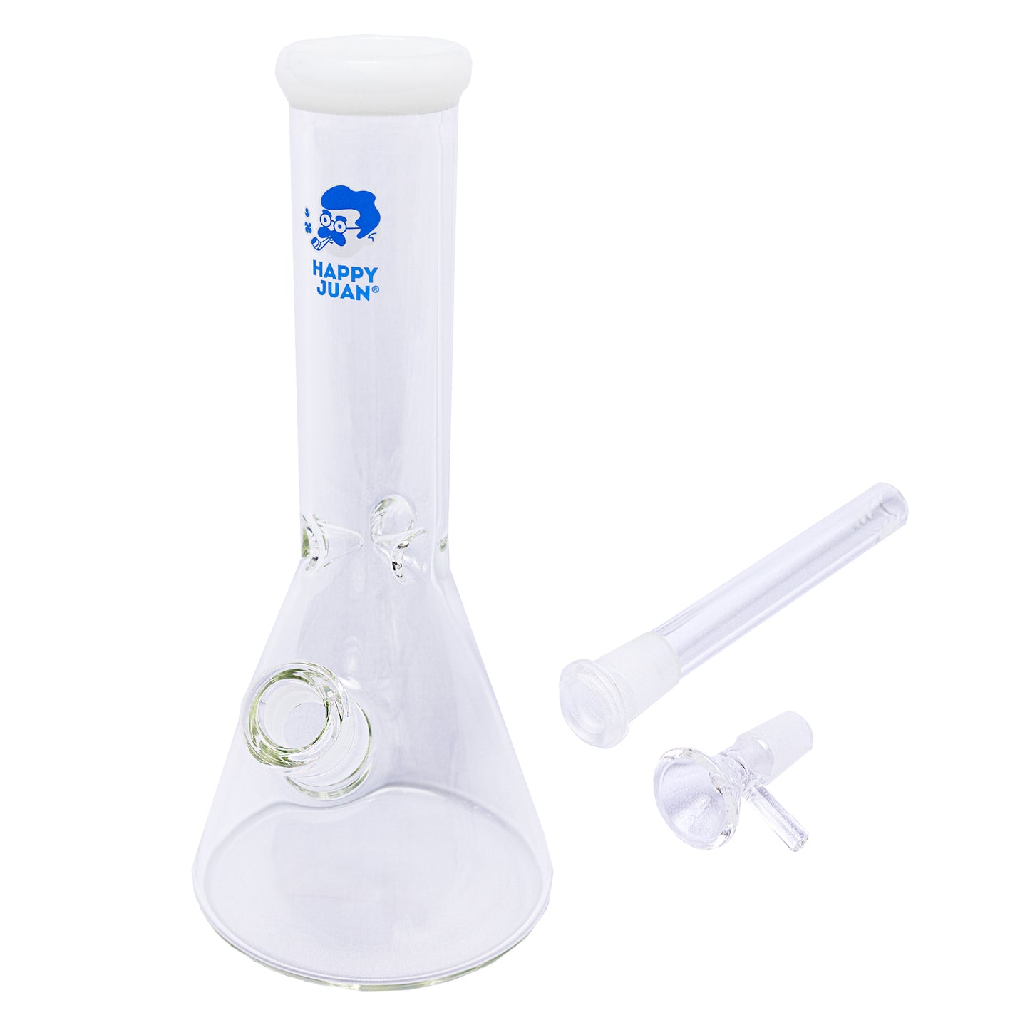 Bong Grande Pipa de Vidrio Pyrex Happy Juan