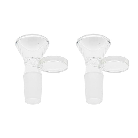 2pz Bowl Repuesto Para Bong Macho 14 Mm Vidrio Pyrex