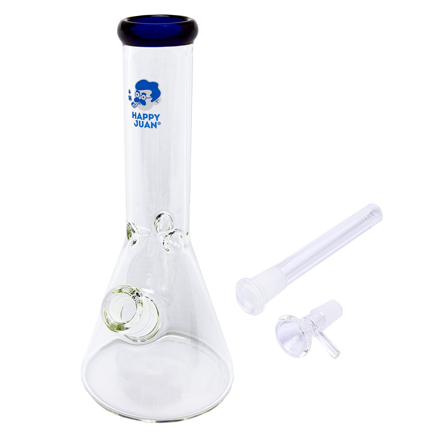 Bong Grande Pipa de Vidrio Pyrex Happy Juan