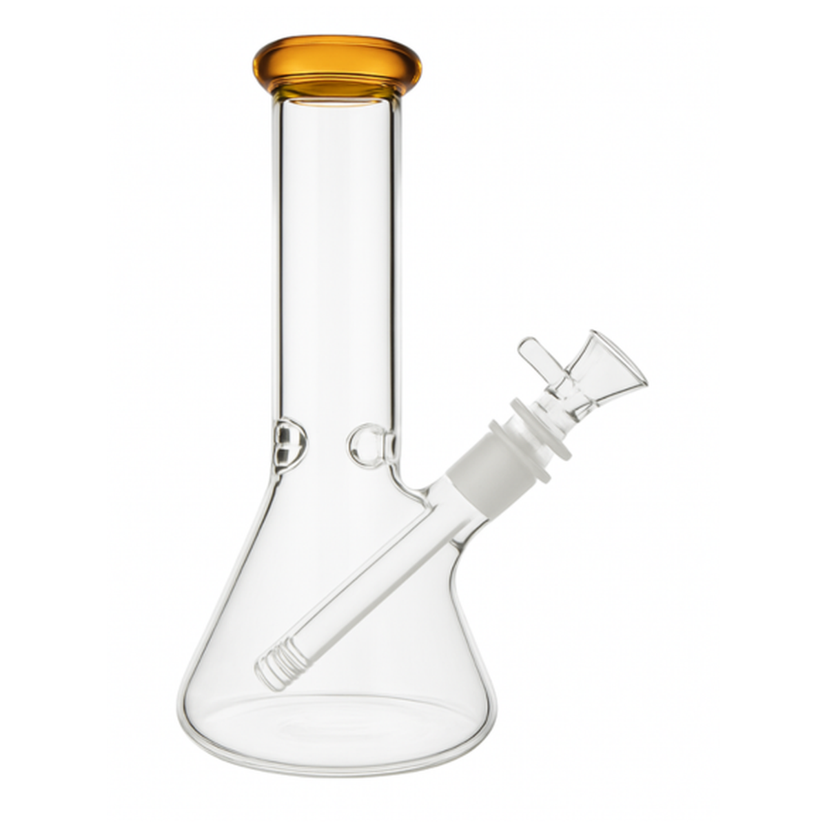 Bong Chico 21cm Altura Pipa de Vidrio Pyrex Tipo Happy Juan