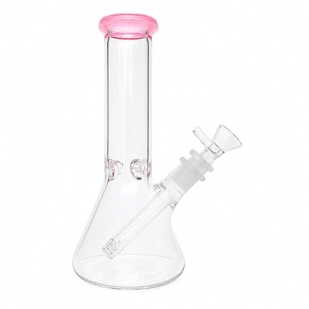 Bong Chico 21cm Altura Pipa de Vidrio Pyrex Tipo Happy Juan