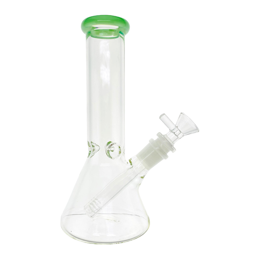 Bong De Pyrex Grueso Resistente Chico Tipo Happy Juan Chico Verde