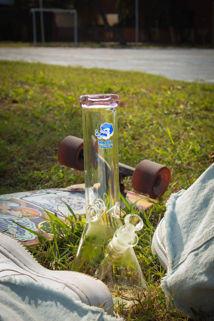Bong Grande Pipa de Vidrio Pyrex Happy Juan