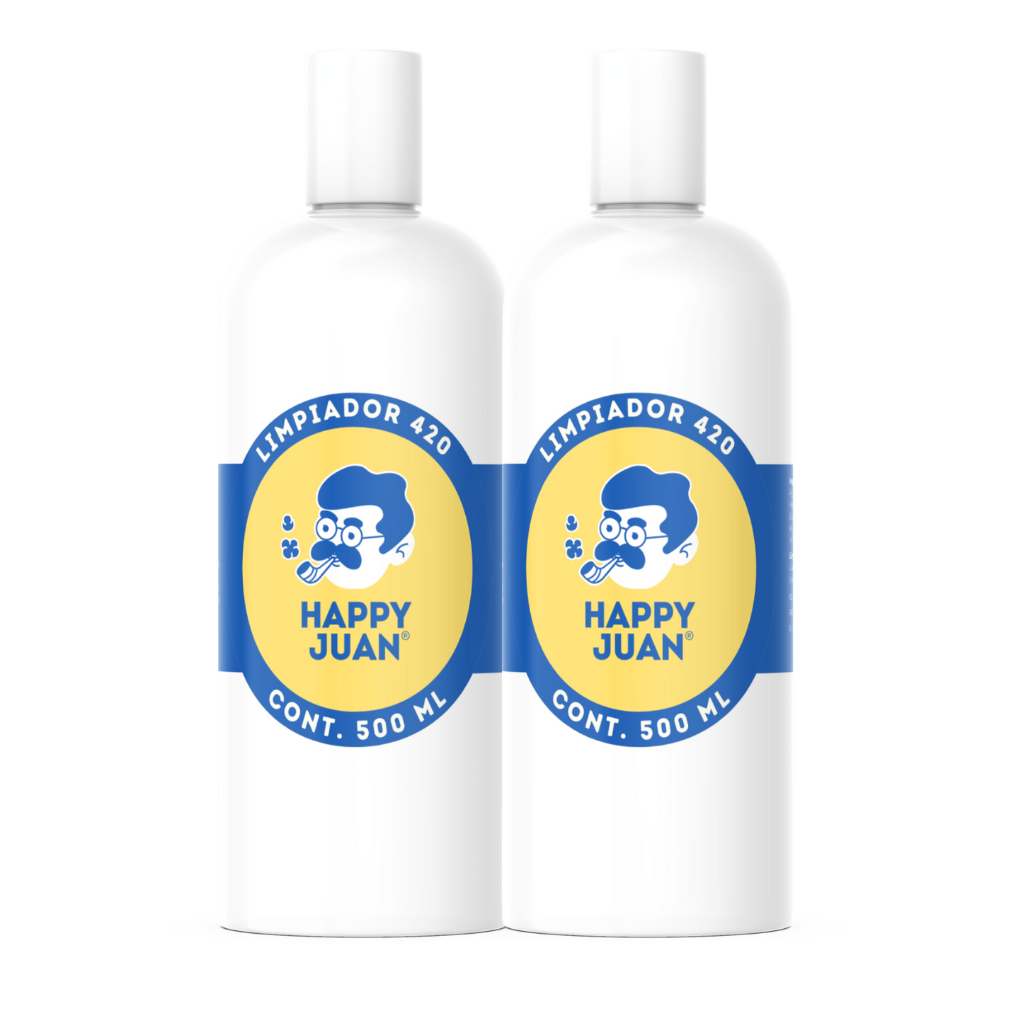 Happy Juan 2pack Fórmula Limpiador 420 Bongs Pipas 500ml C/u