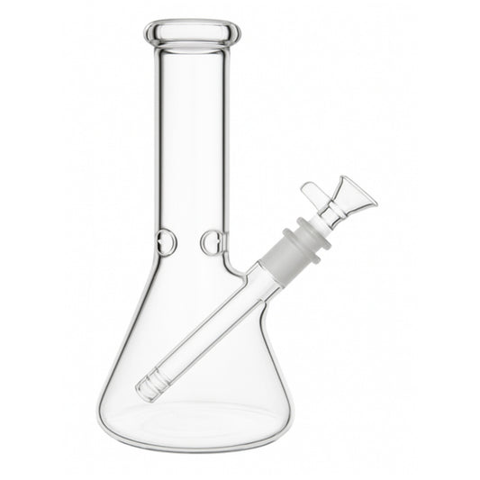 Bong Chico 21cm Altura Pipa de Vidrio Pyrex Tipo Happy Juan